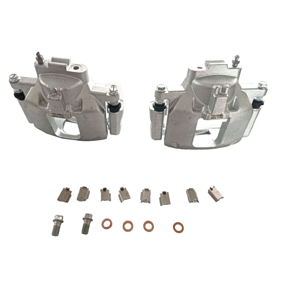 Pinzas de freno delanteras 2 piezas con soporte para Dodge Nitro Jeep Chrysler 2007-2010 Foto 4 de 4