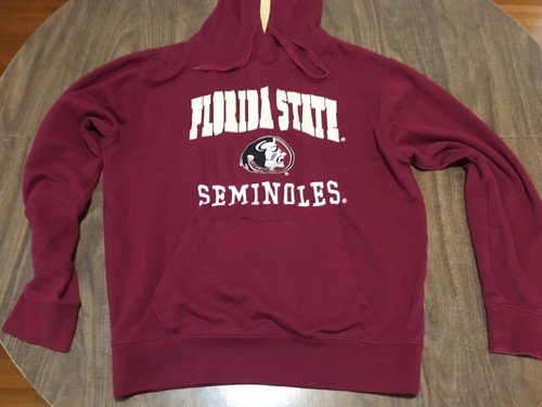 Sudadera con capucha pequeña de los Florida State Seminoles con logotipo cosido - Imagen 8 de 11
