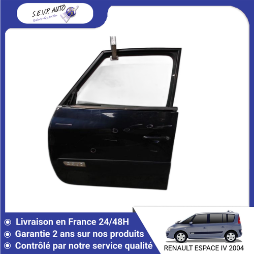 Porte Avant Gauche Pour RENAULT ESPACE 4 PHASE 1 - Occasion Bon état, Référence 7751473077