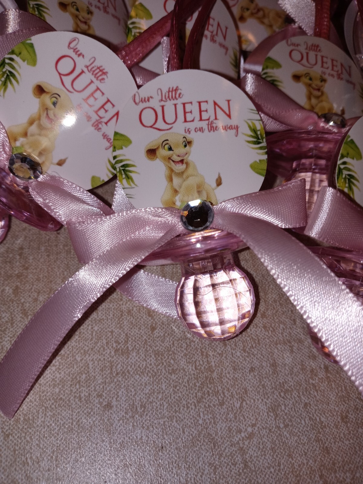 Lion King Nala Baby Shower Invitations