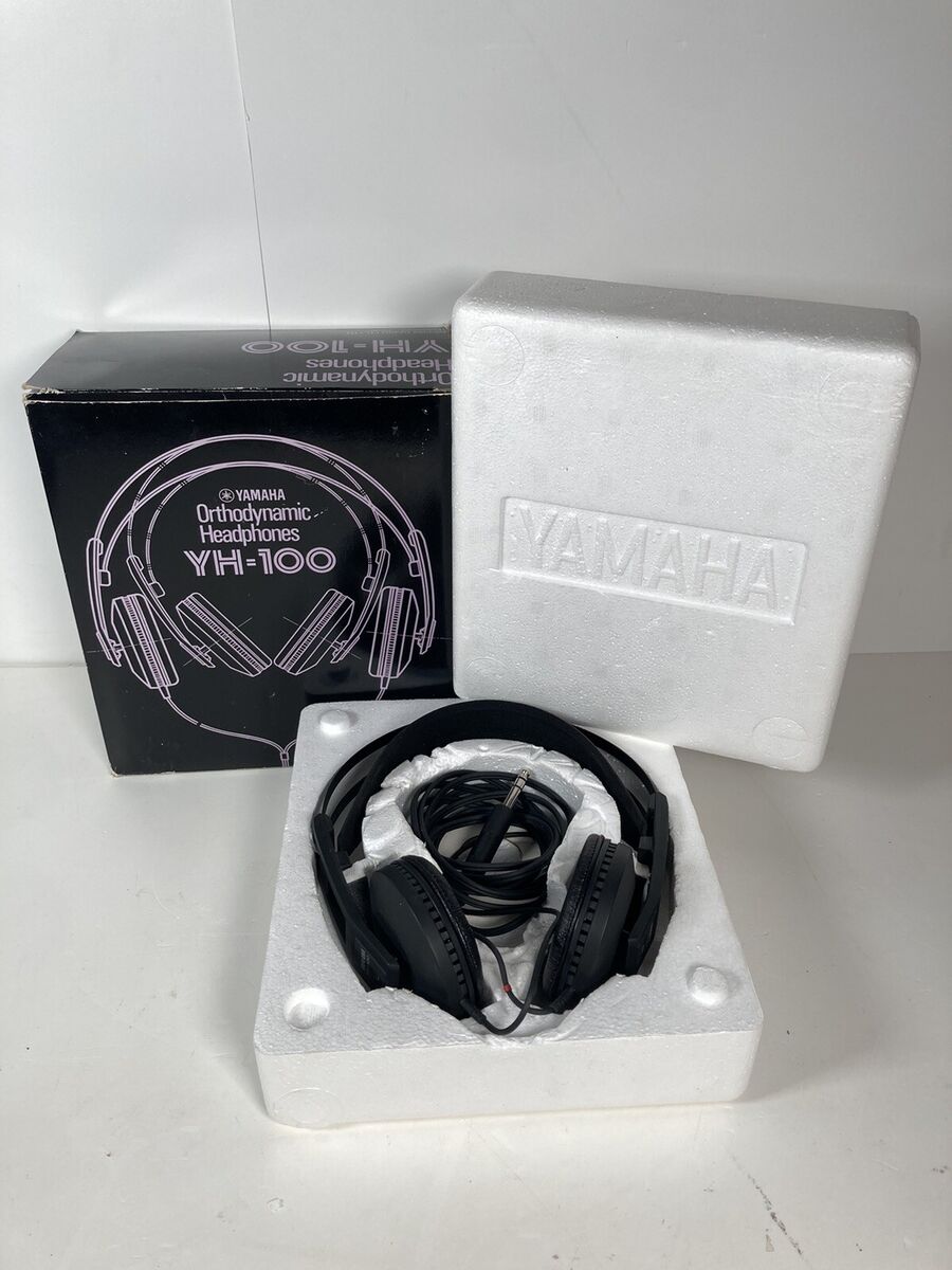 New Old Stock Vintage Yamaha YH-100 Orthodynamic Headphones New Old Stock Vintage Yamaha YH-100 Orthodynamic Headphones