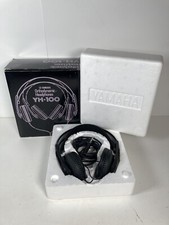 New Old Stock Vintage Yamaha YH-100 Orthodynamic Headphones Boxed Superb