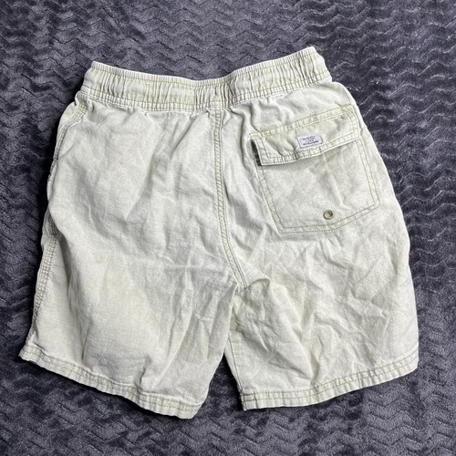Zara Boys Linen Shorts Green Size 9 - Picture 5 of 6