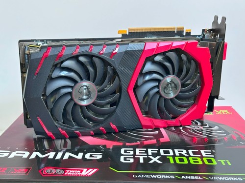 MSI NVIDIA GeForce GTX 1080 Ti 11GB GDDR5X Gaming Graphics Card