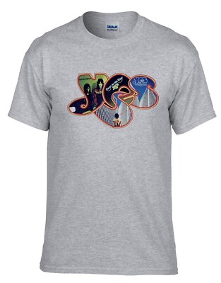 Yes Yess Rockband Rock Music legends Grau T-Shirt -510_Grau