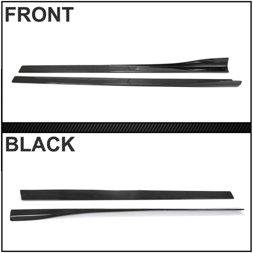 Umbral de carbono faldones laterales Side Skirts enfoque para BMW M4 F82 F83 2014-2019 - Imagen 11 de 12