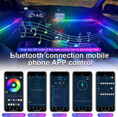 18 In 1 Car Interior Full LED Symphony Dreamflow Magic Multicolour