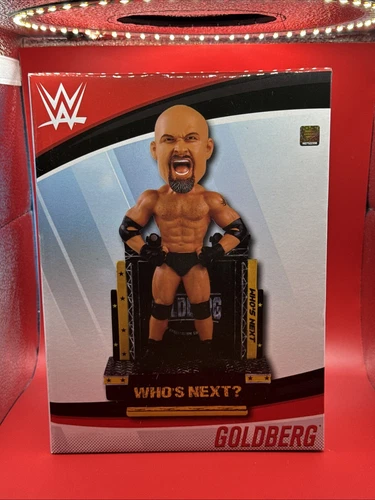 BRand NEW FOCO BILL  GOLDBERG WWE Bobblehead NFL WCW 2018 WWE HALL OF FAME  RARE