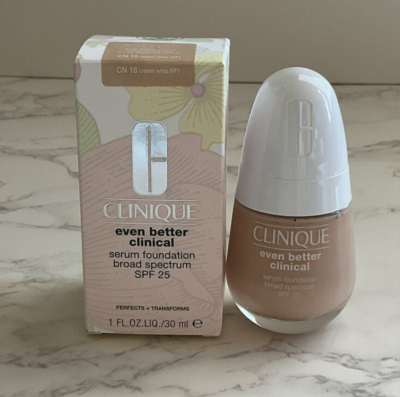 Clinique Even Better Clinical Serum Foundation CN 18 Cream Whip
