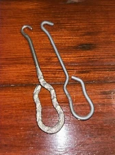 Lot Of 2 Vintage  Button Boot Shoe Lace Corset Hooks