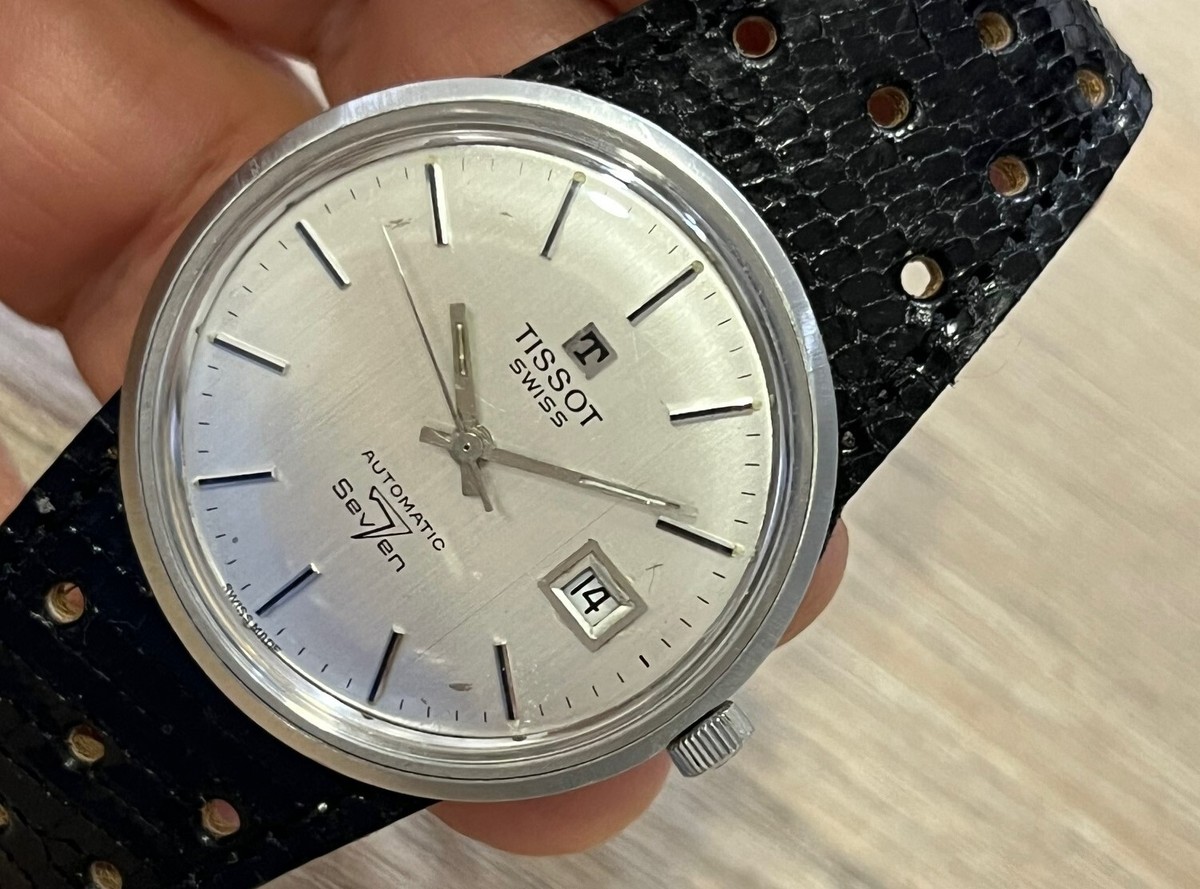 TISSOT ステンレススチール 時計 Boxed 1971 TISSOT (Swiss) 'Seastar' Ref. 44585-1X Steel