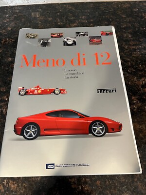 Ferrari   Meno di 12    Rare Item From The Ferrari Museum