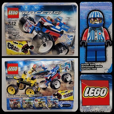Lego Racers Star Striker - 9094 - FACTORY SEALED NEW - Minor Box Wear - 2012