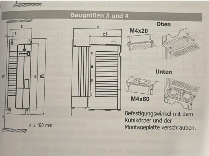 Bonfiglioli Vectron Frequenzumrichter Modell Active Cube ACU 410-19 3 FA NEU - Bild 4 von 4