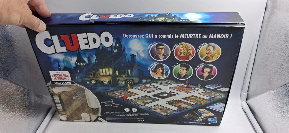 Jeu de société Hasbro 2020 Cluedo quasi-complet - Photo 4/4
