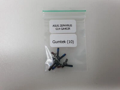 GUMTEK Laptop Screws For Asus Zephyrus G14 GA402R Base Cover Bottom Case Underside