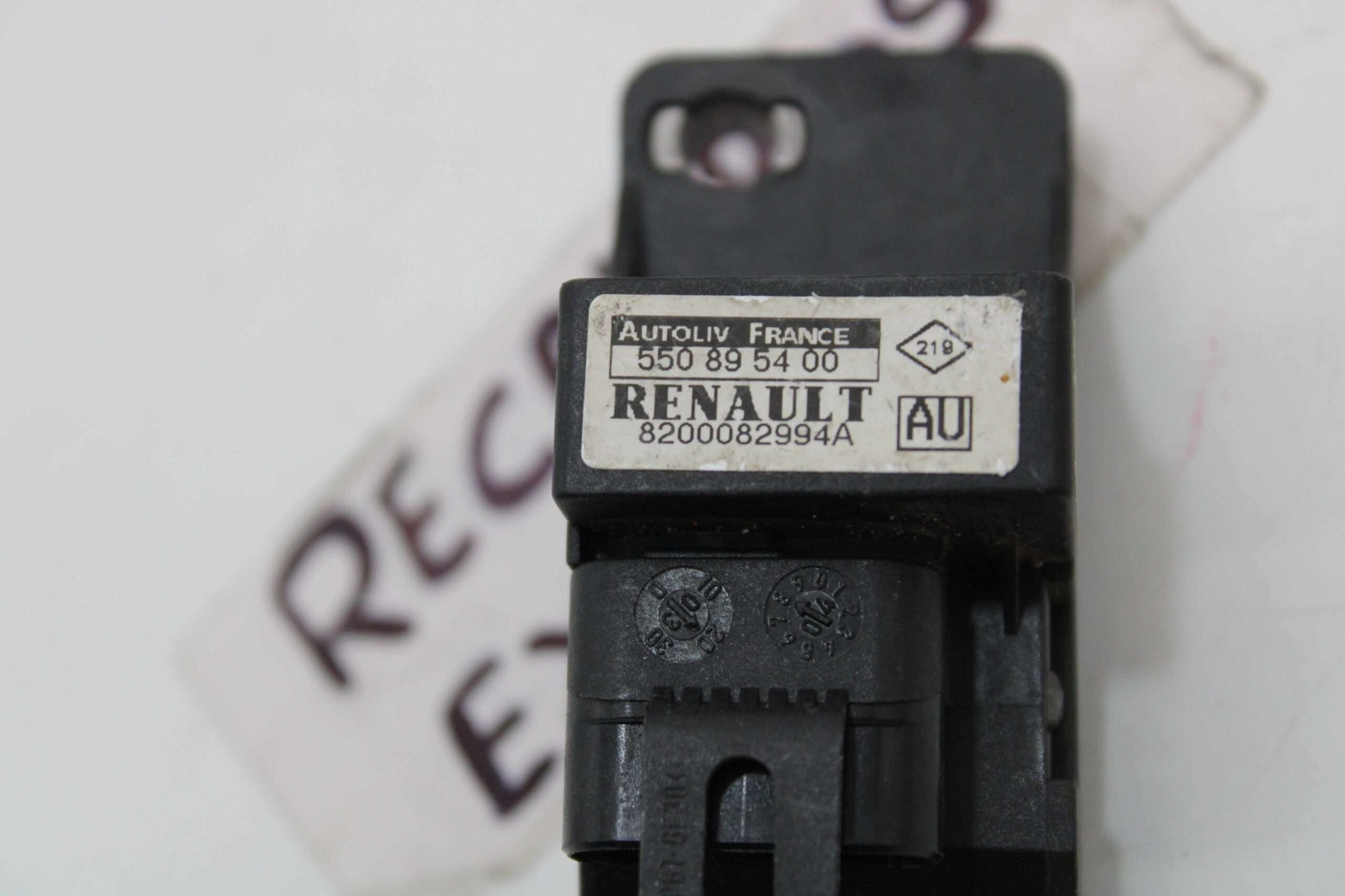 Sensor de airbag Renault Scenic 8200082994A AU Autoliv 550895400 