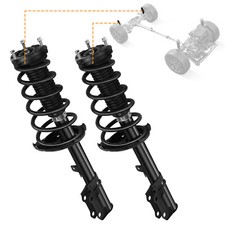 FWD 2x Rear Struts Shocks Coil Spring Assembly For Toyota Venza 09-2012  1333434