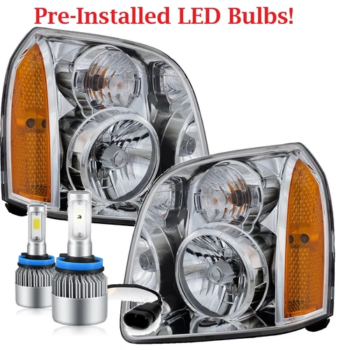 FLEETWOOD DISCOVERY 2014 2015 2016 LED HEAD LIGHTS LAMPS HEADLIGHTS RV