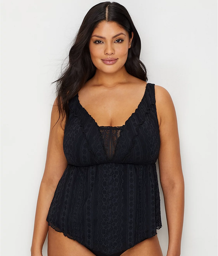 Haut Asymétrique à Dos Nu Fashion To Figure - Taille 0X (12) - Plus Size - Neuf étiquettes
