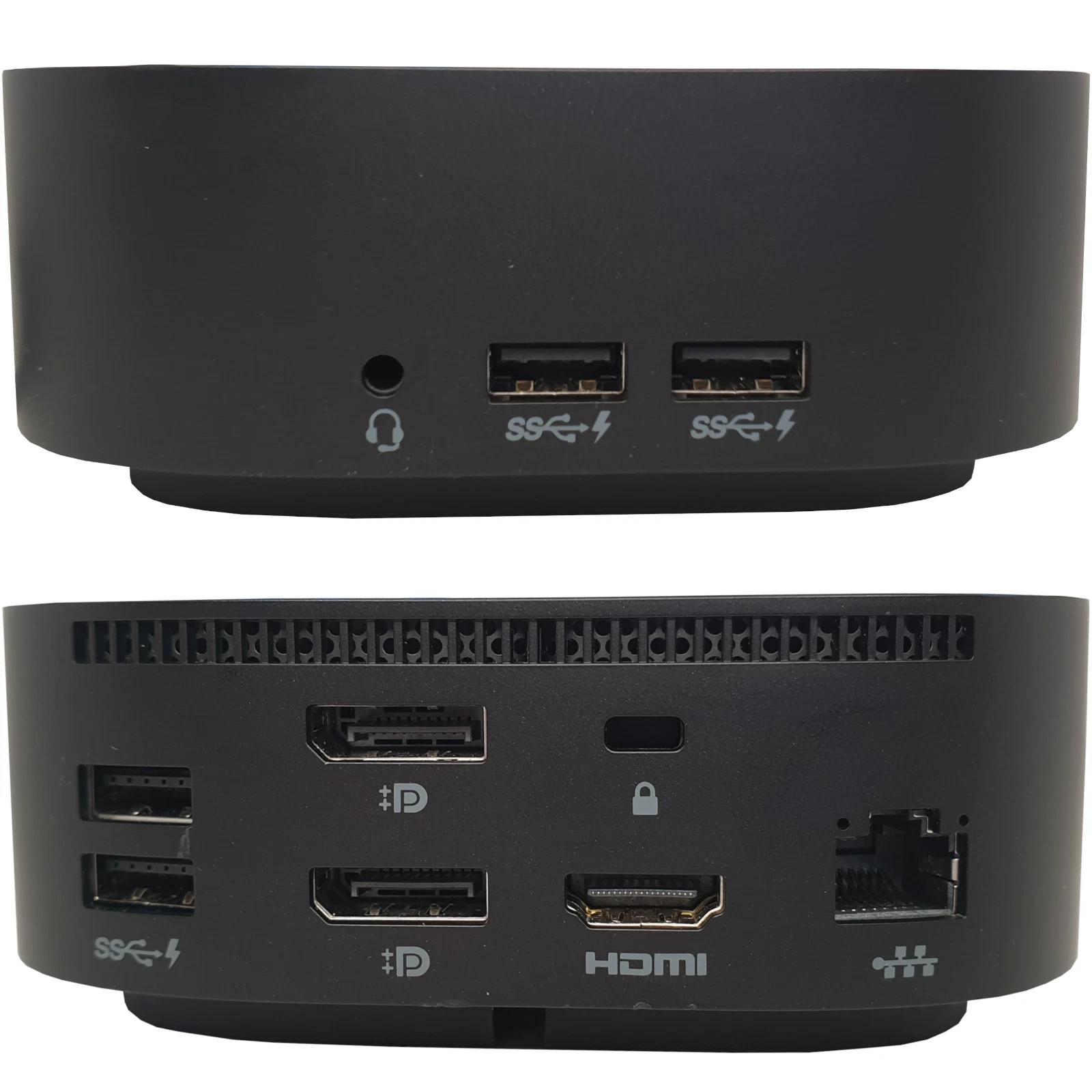 HP USB-C G5 Dockingstation Mit 120W Netzteil – Für Dual-Monitor, Laptop-Aufladung, Inkl. HDMI & DP Kabel
