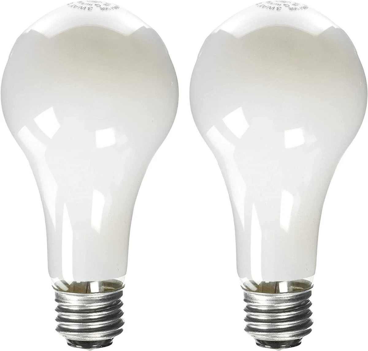 GE REVEAL HD Lighting 30w 70w 100w A21 BULBS 3 Way Soft White