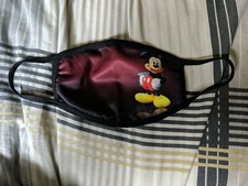 Disney face mask Mickey Mouse. Reusable and washable 100% Cotton