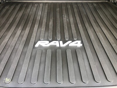 2013-2018 Toyota RAV4 All-Weather Rubber Cargo Tray Liner PT908-42135 | Genuine OEM | Black | Third Row | 36-40 in | 51-55 in | ST32 | 3 lb
