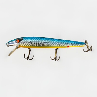 Smithwick  Suspending Rattlin' Super Rogue Jerk Bait Blue/sunburst Yellow