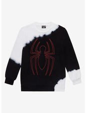 Marvel Spider-Man Kids Dyed Crew Sweatshirt Size XL Box Lunch Exclusive
