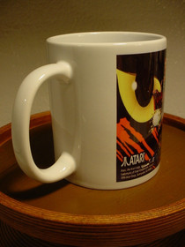 RARE ATARI JAGUAR COFFEE MUG 64 BIT MULTIMEDIA SYSTEM VIDEO GAME CONSOLE 1994