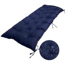 Indoor Outdoor Waterproof Bench Cushion, Swing Cushion, Non 40x20x3in Navy Blue