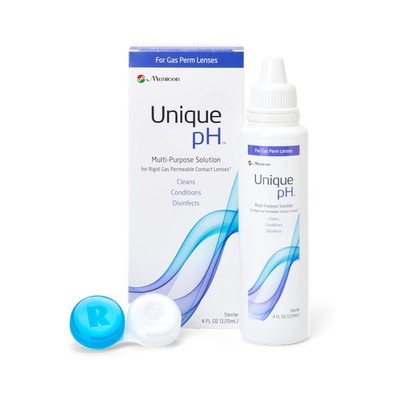 Menicon Unique pH Multipurpose Contact Lens Solution with Case 4 fl oz