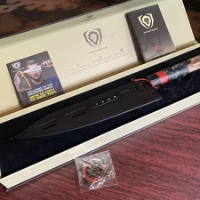 DALSTRONG FIRESTORM ALPHA SERIES 8" CRIXUS CHEF'S / CLEAVER HYBRID KNIFE