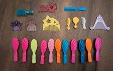 Vintage 90 s Doll Comb Brush Lot of 21 Barbie Other Brands
