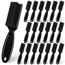 Barber Clipper Cleaning Brushes, 20 Pcs Plastic Handle Nylon Bristles, Multif...