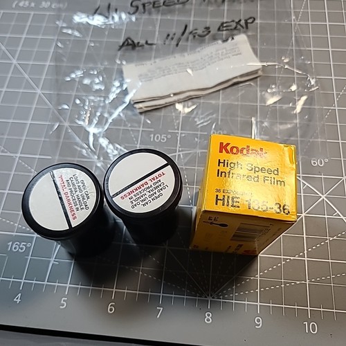 3 Kodak High Speed Infrared Film 2481 HIE 135-36 36 Exp Film Expired - Picture 2 of 4