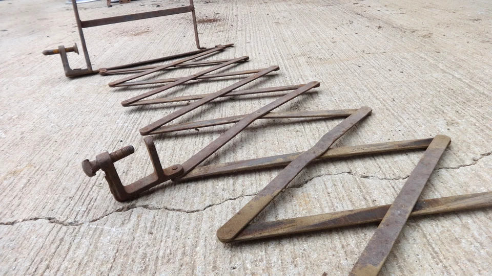 Portaequipajes extensible RUNNING BOARD VINTAGE Modelo T A Ford Chevy Hudson Dodge Foto 3 de 4