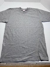 Supreme Solid Gray Short Sleeve T-Shirts 100 Cotton Pre-Shrunk Size Medium New