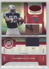 2004 Leaf Certified Materials Freshman Fabric Mirror Red 98/150 Ben Troupe 0o9