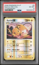 2008 Pokemon Raichu #8 Stormfront Reverse Holo PSA 6 EX-MT 166262010 on eBay