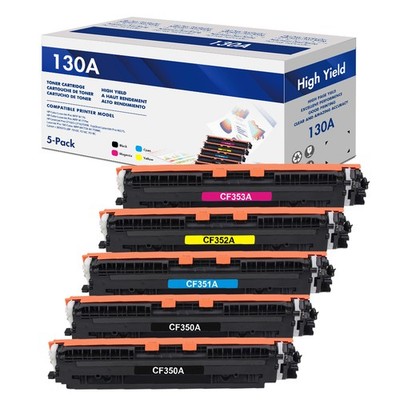 1-5x Toner CF350A-CF353A für HP Color LaserJet Pro M177dn M177mfp M177fw M176dn