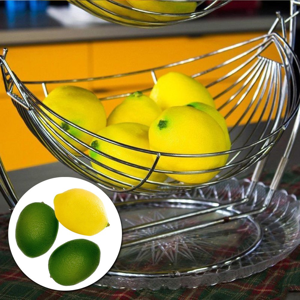 Realistische knstliche Limetten Zitronen 10er Pack dekorative Simulation  Obst | eBay.de