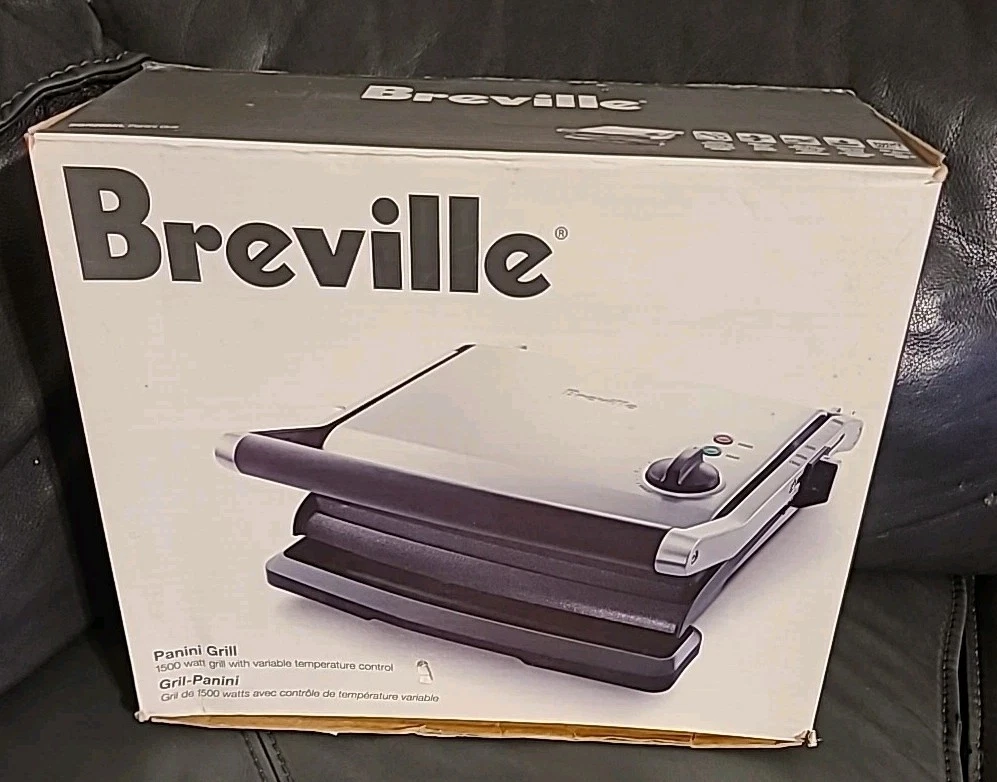 NEW Breville BGR200XL Panini Grill Sandwich Maker