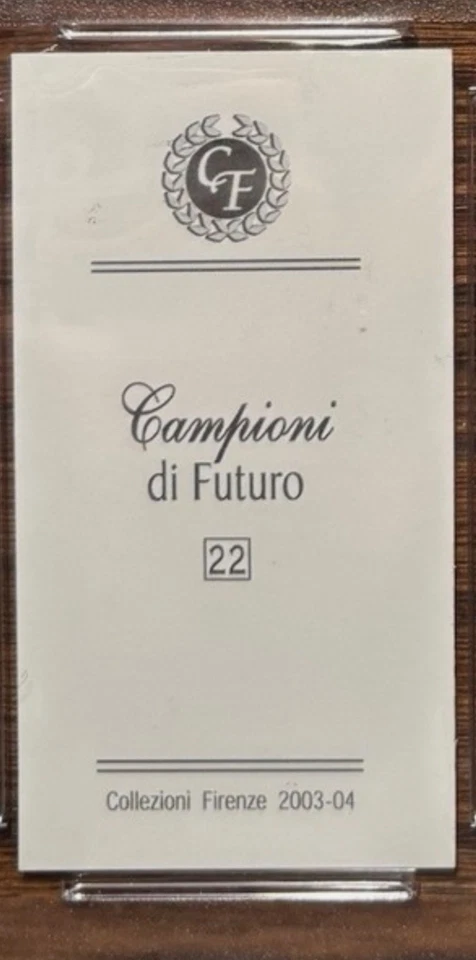 2003-04 Collezioni Firenze Campioni di Futuro - Cristiano Ronaldo #22 (RC) - Bild 2 von 3