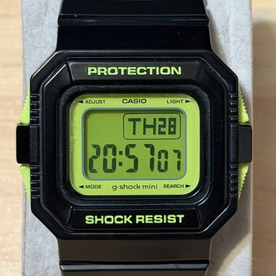 Casio G-Shock Mini GMN-550-1C Green & Black Square Women's Digital