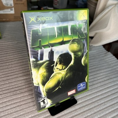 Hulk Microsoft Xbox 2003 Video Game Complete Box With Manual CIB tested Cleaned