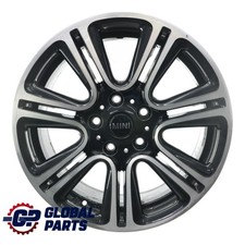 Mini Cooper R60 R61 Wheel Alloy Rim 18" 7,5J Twin Spoke Black 9808516