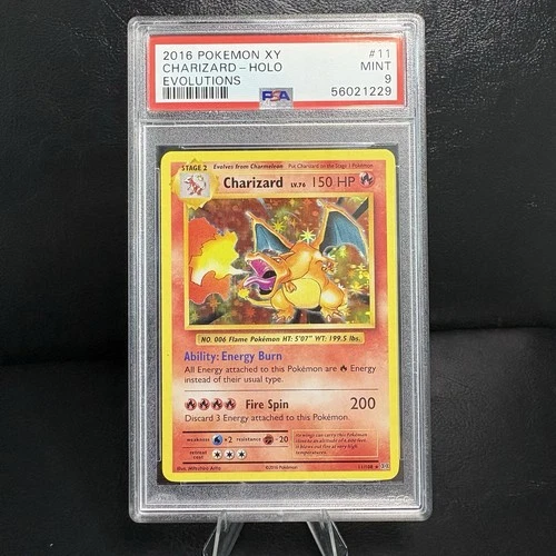 XY Evolutions Charizard XY Evolutions Charizard #11 Holo