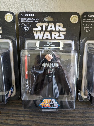 Star Wars Disney Tours Mickey Minnie Goofy Luke Skywalker Darth Vader Leia 2007 - Bild 3 von 5